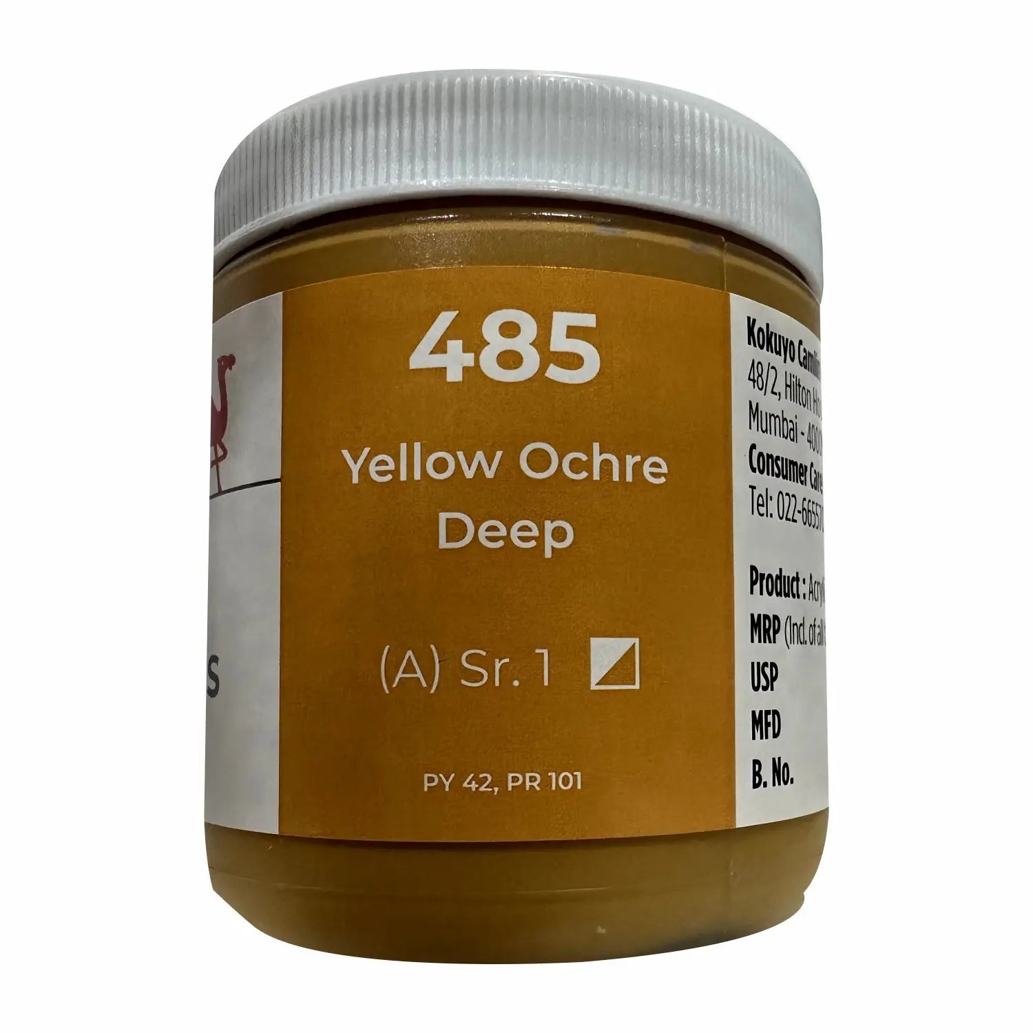 Camlin HD Acrylics Colour 250ML Camel